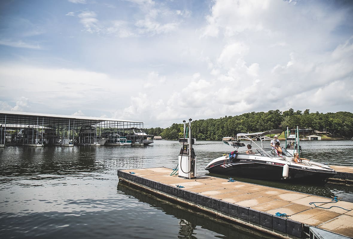 View of marina