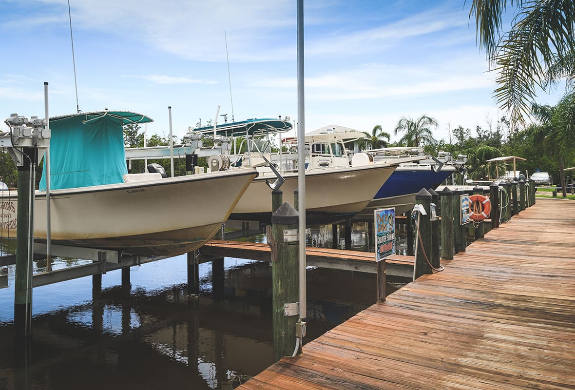Marina storage