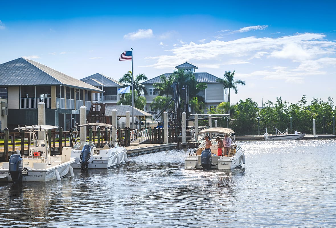 Boat on water