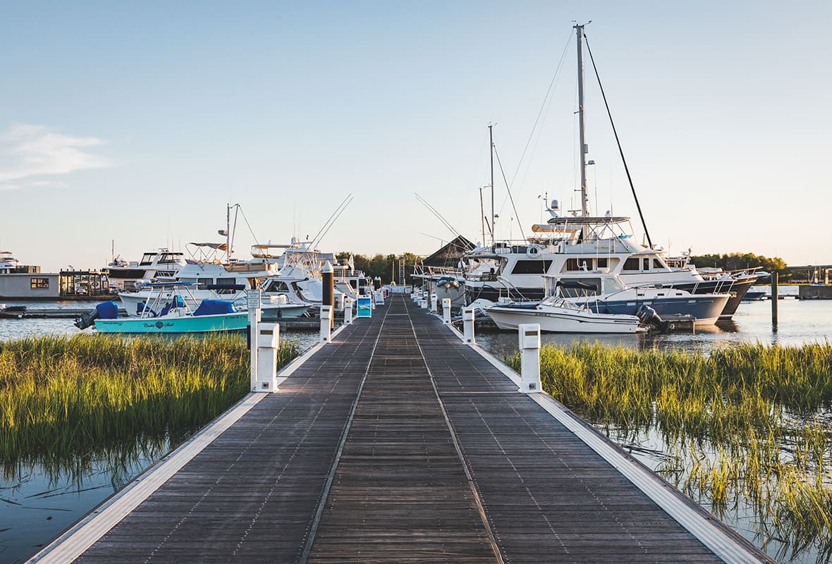 Vista del muelle