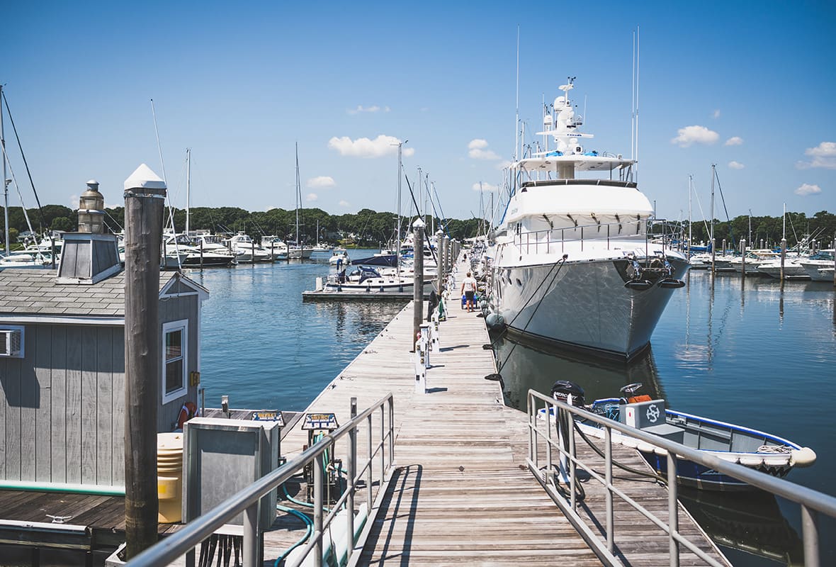 Boat docked