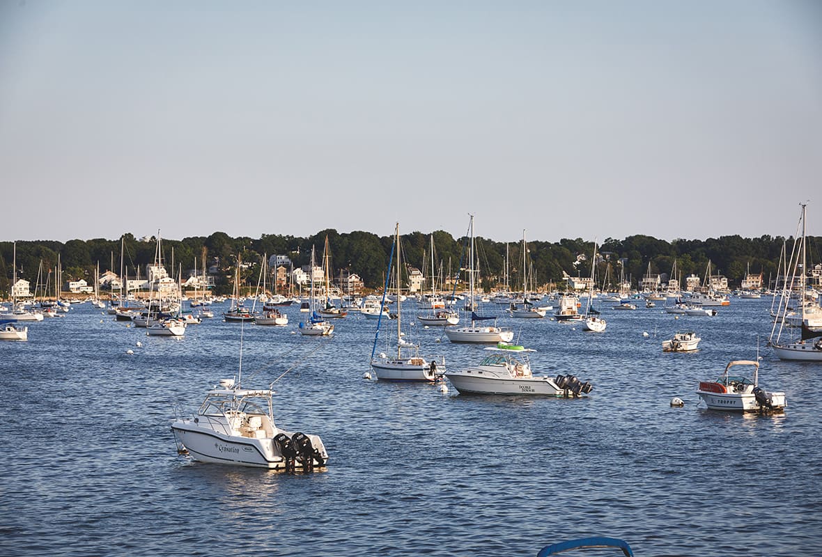 Boats on water