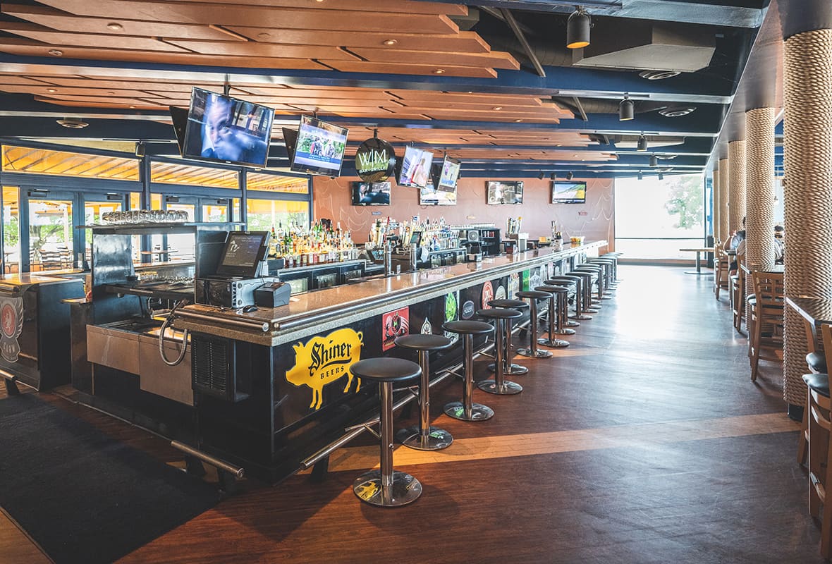 Bar at marina