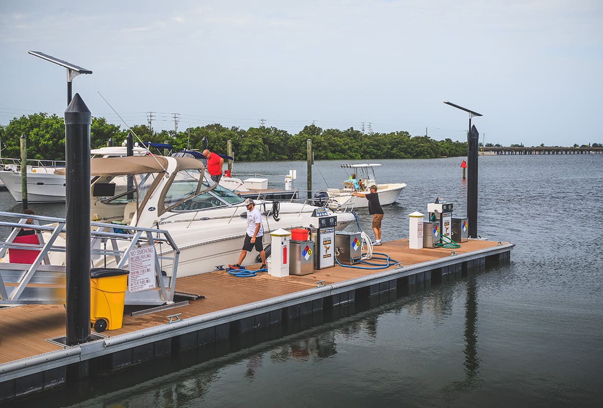 Fuel dock