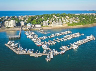 safe harbor sunset bay aerial view