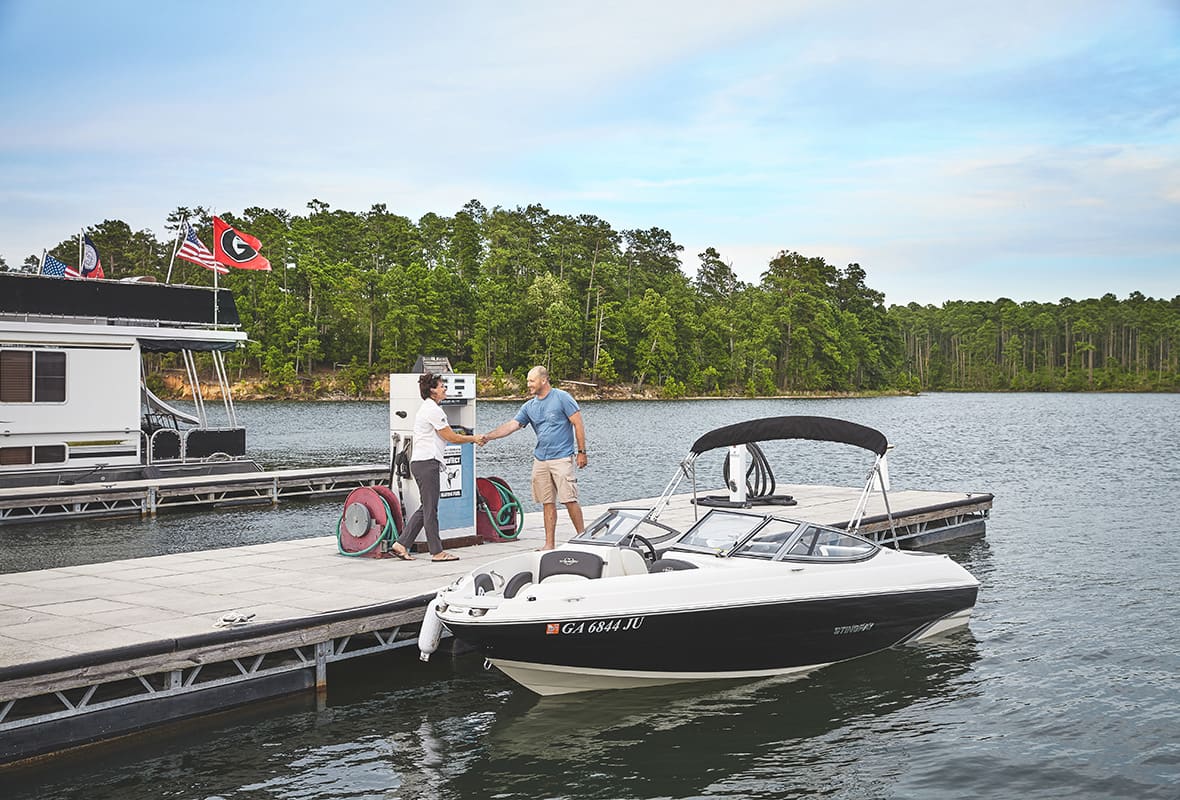 Fuel dock