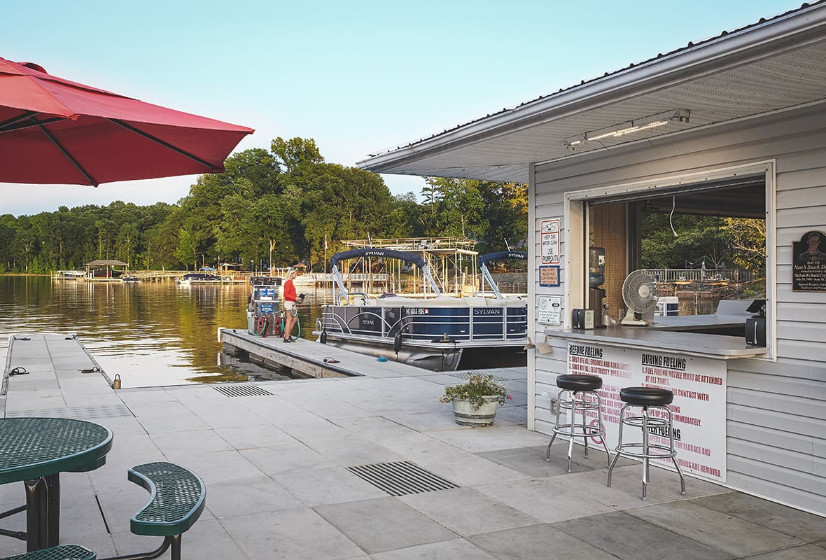 Outside eatery