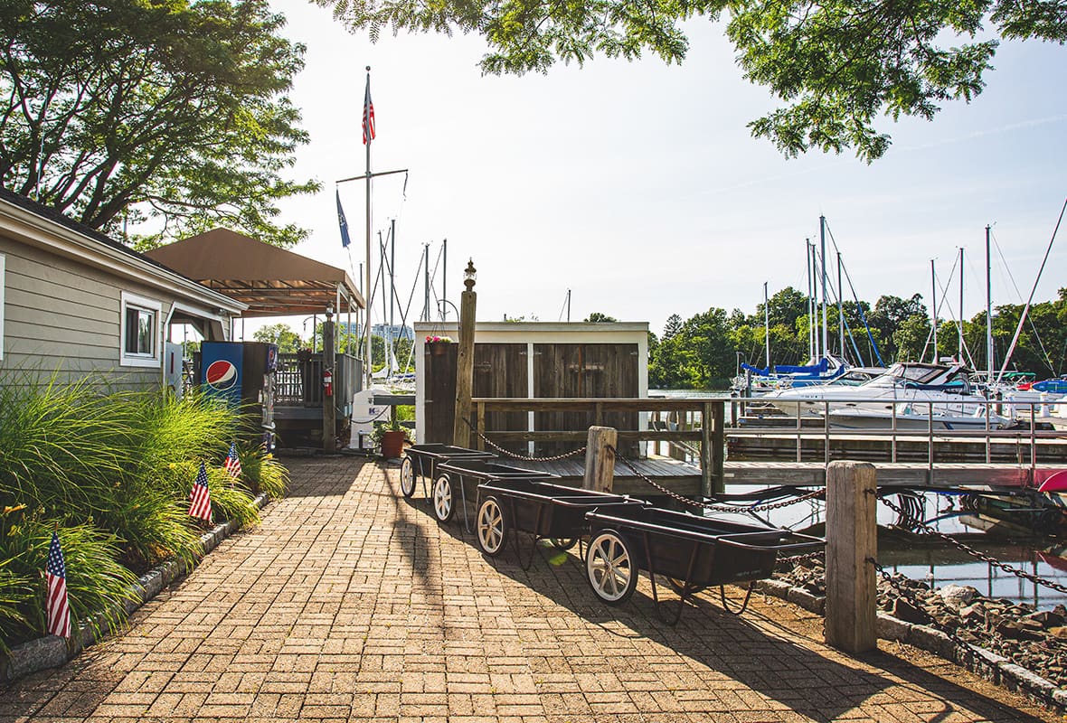 Marina grounds