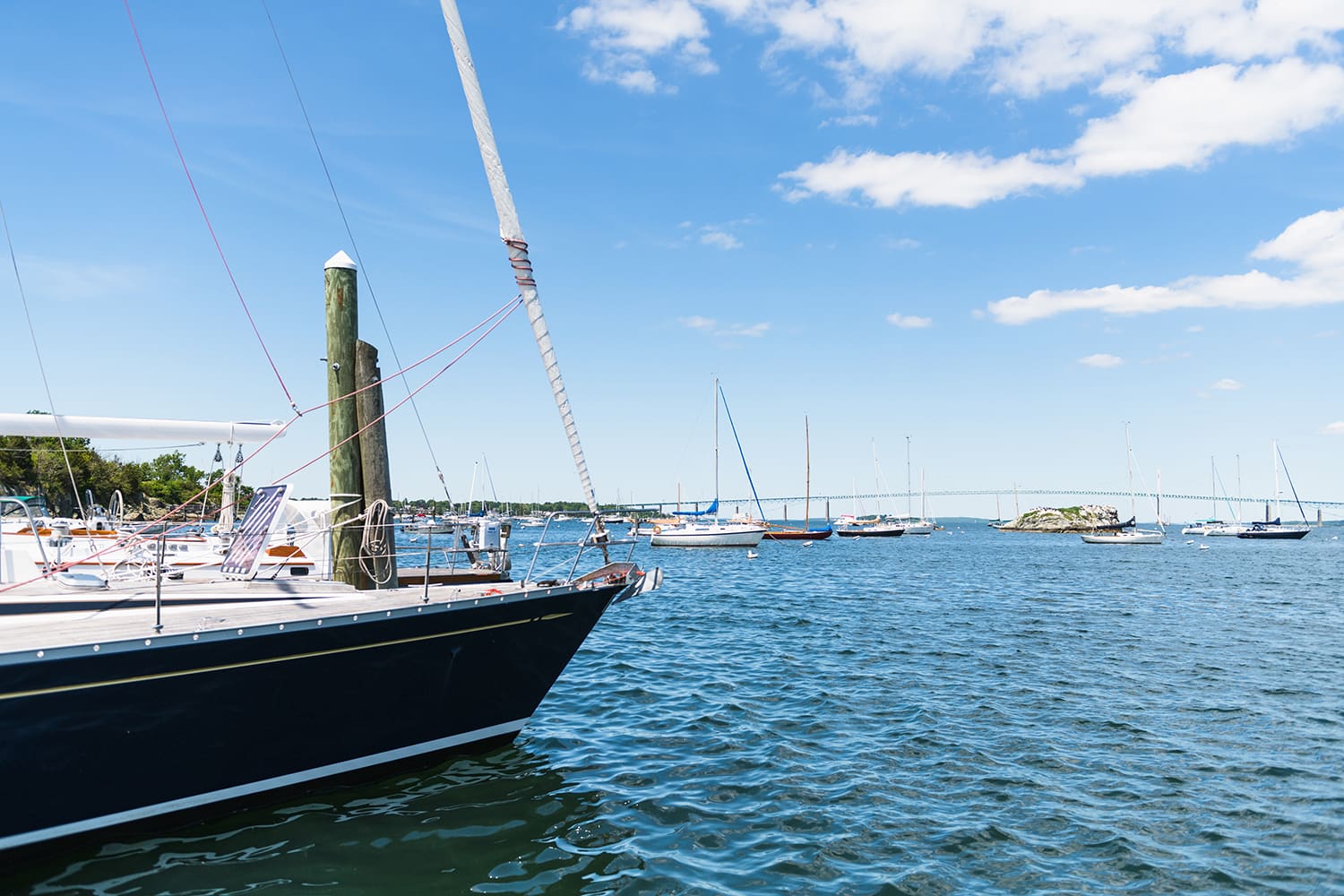 Jamestown boatyard