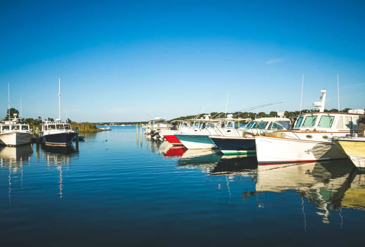 boats in water