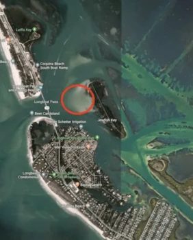 map of jewfish key