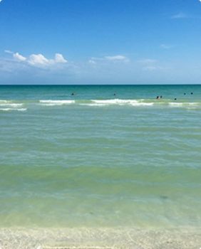 clear ocean water
