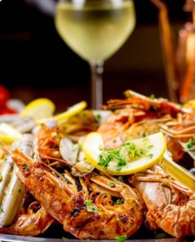 crawfish with lemon