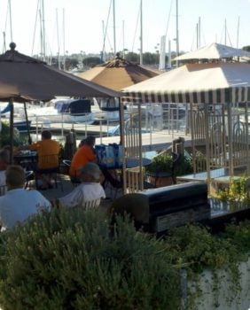 deli patio seating
