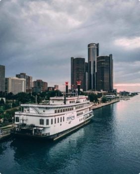 riverboat in detroit