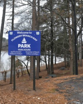 park in the fall