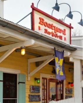 boatyard sign