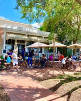 outdoor seating