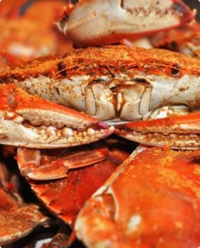 crabs with seasoning