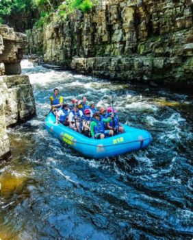 descenso en rafting