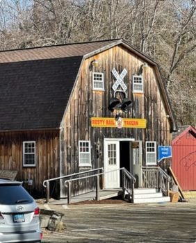 rusty rail tavern building