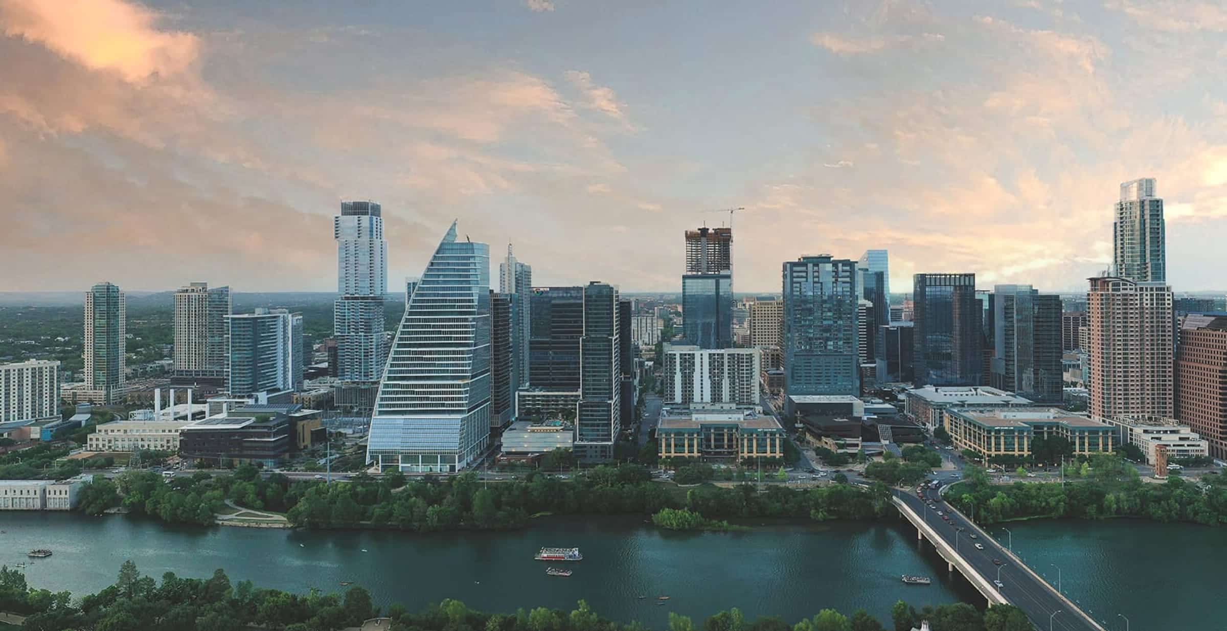 vue aérienne d'une ville