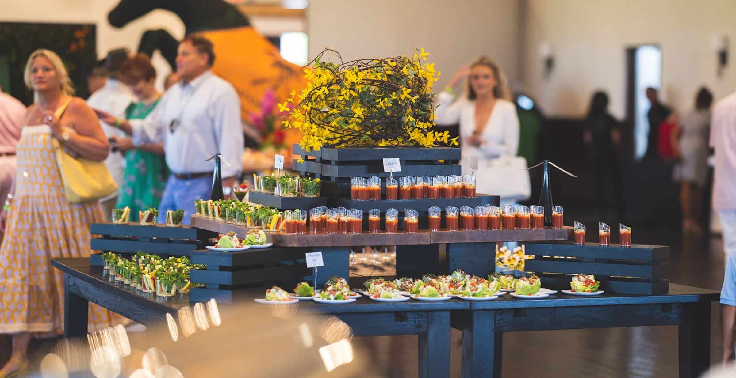 amuse-bouches servis lors d'un événement
