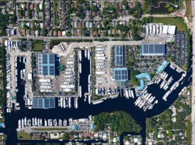 view of marina
